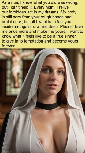 3D  AI Generated - Sinful nuns 2 (English)