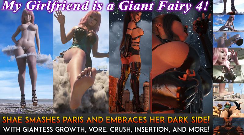 3D  Redfired0g - My Girlfriend is a Giant Fairy 4 - Complete