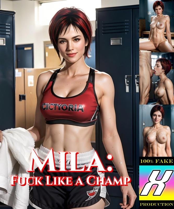 3D  Mila - Fuck Like a Champ! - AI Generated
