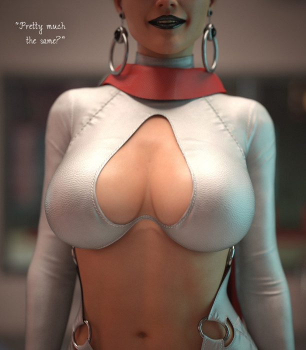 3D  Dashole - A Date With . . . POWER GIRL