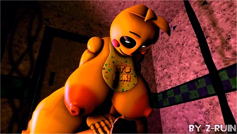 Toy chica fucks boy in parts and services room