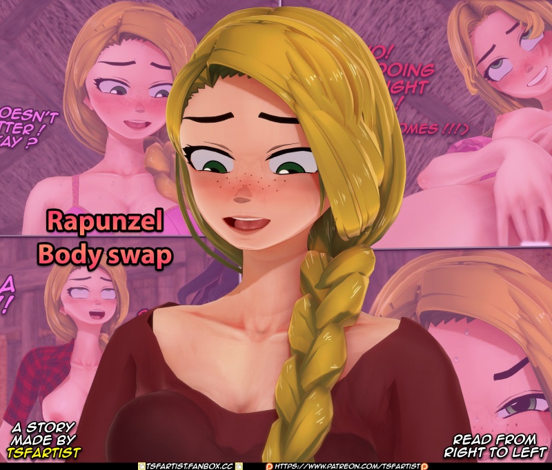 TSFartist - Rapunzel Body Swap