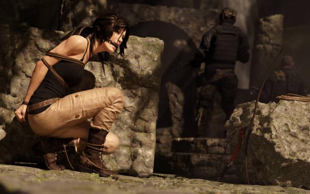 3D  Waywardblue - Tomb Raider Bondage