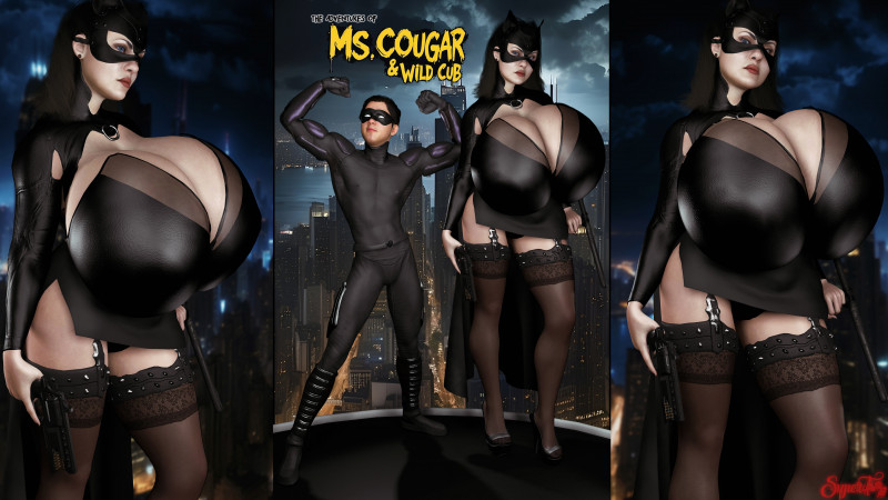 3D  SuperT - Ms. Cougar