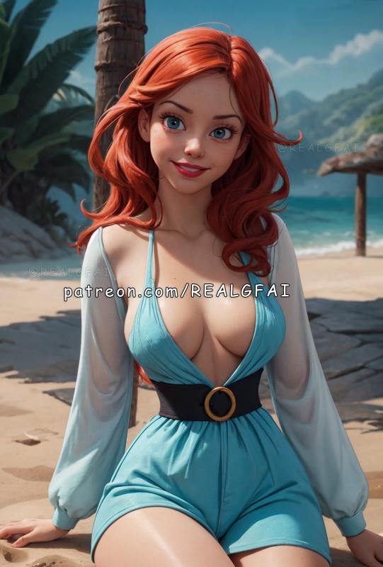 3D  RealgfAI - Ariel