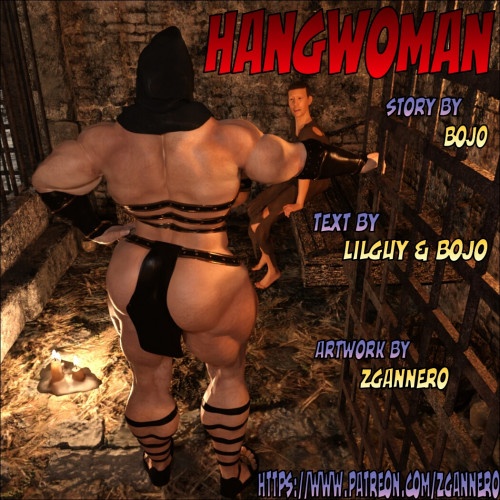 3D  Zgannero - Hangwoman