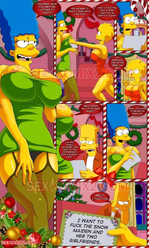 sexkomix2 - The Simpsons. Christmas Miracle.