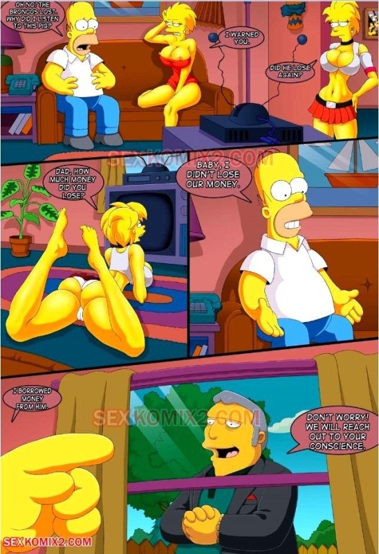 sexkomix2 - Simpsons. To the planet Orgasmo