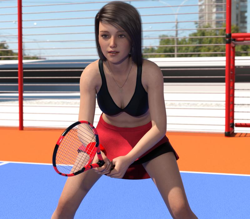 3D  Komico - Chloe tennis