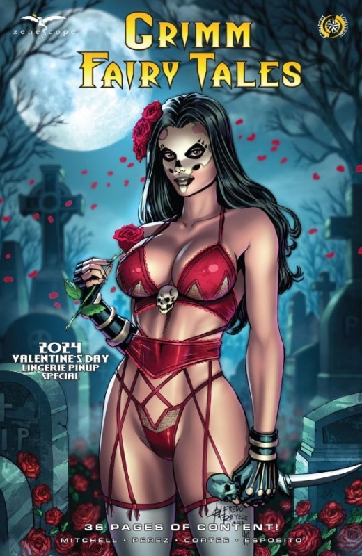 Grimm Fairy Tales - 2024 Valentine\'s Day Lingerie Pinup Special