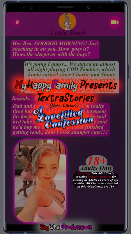 3D  SayWhatProductions - TextraStories Pinups - A Lovefilled Confession