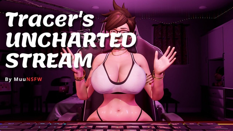 3D  MuuNSFW - Tracer\'s Uncharted Stream (Overwatch)