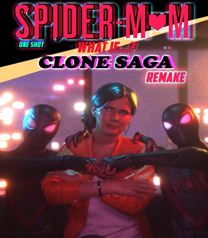 3D  Spider-Mom: Clone Saga Remake