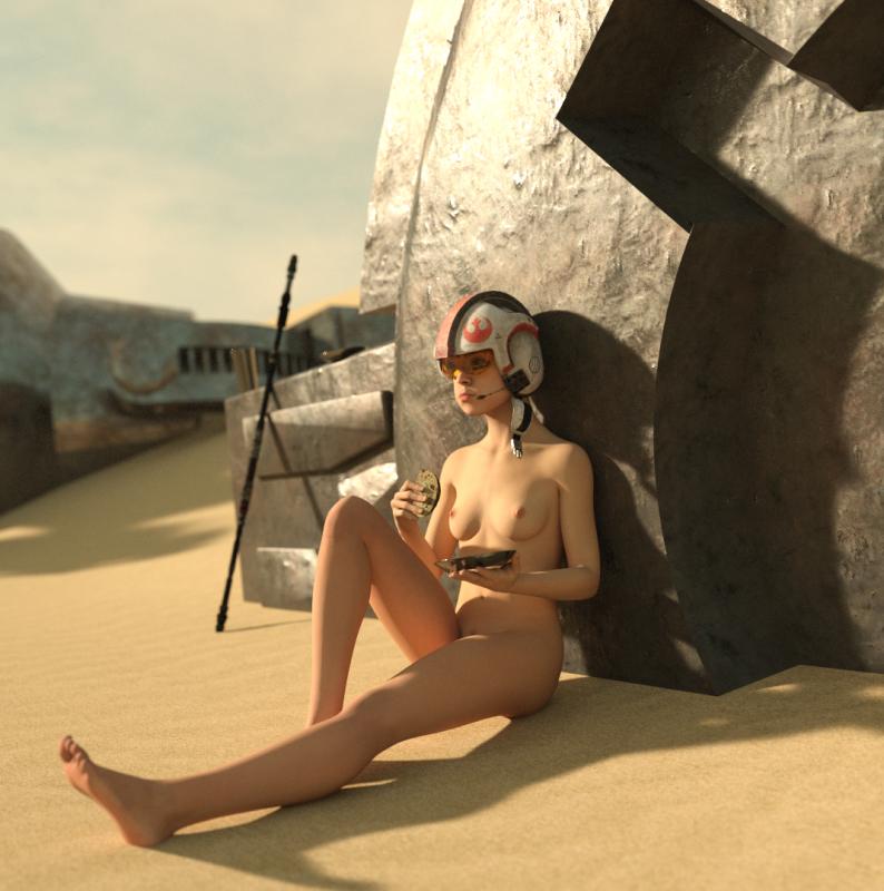 3D  Albrid - Star Wars: The Scavenger