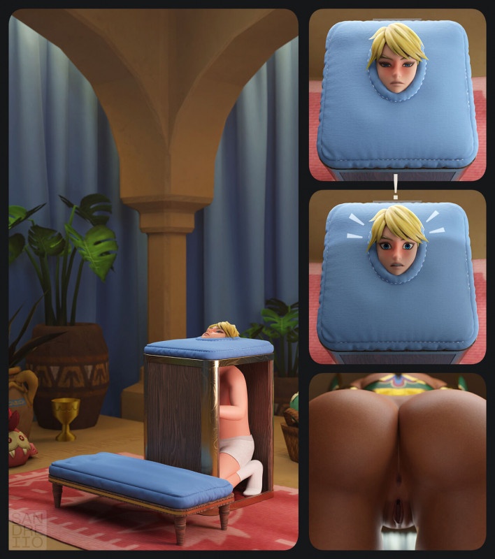 3D  Sandreiio - The Royal Seat (The Legend of Zelda)