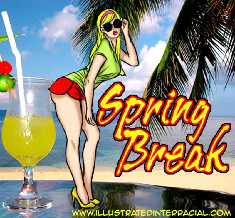 Illustratedinterracial - Spring Break