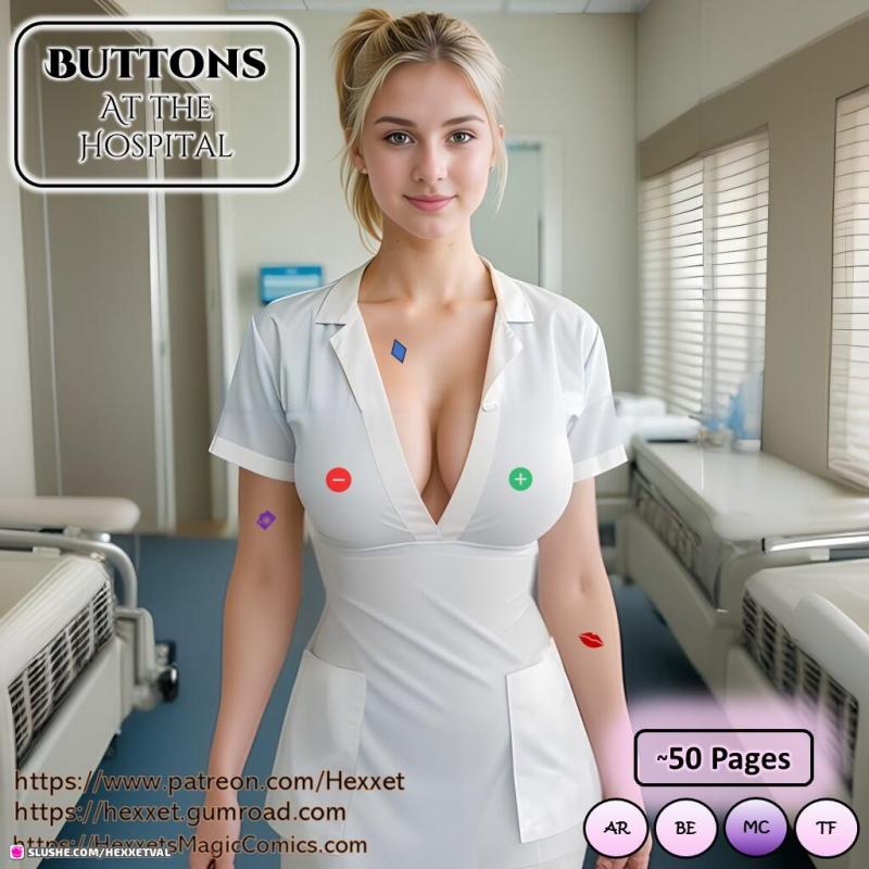 3D  HexxetVal - Buttons 5 - Buttons at the Hospital