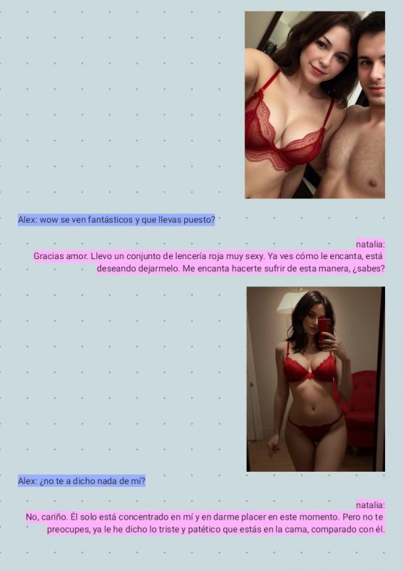 3D  Chat cuckold con mi esposa - AI Generated
