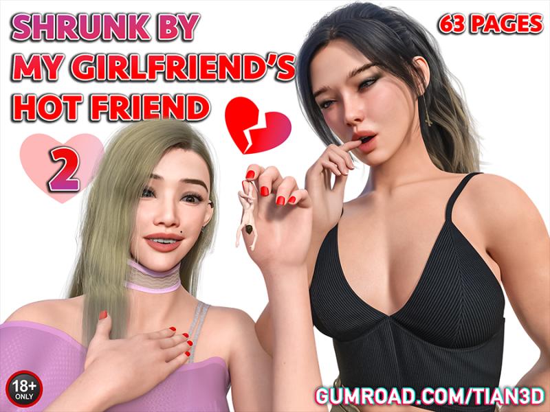 3D  Shrunk by my Girlfriend\'s Hot Friend - Part 2 - Ongoing