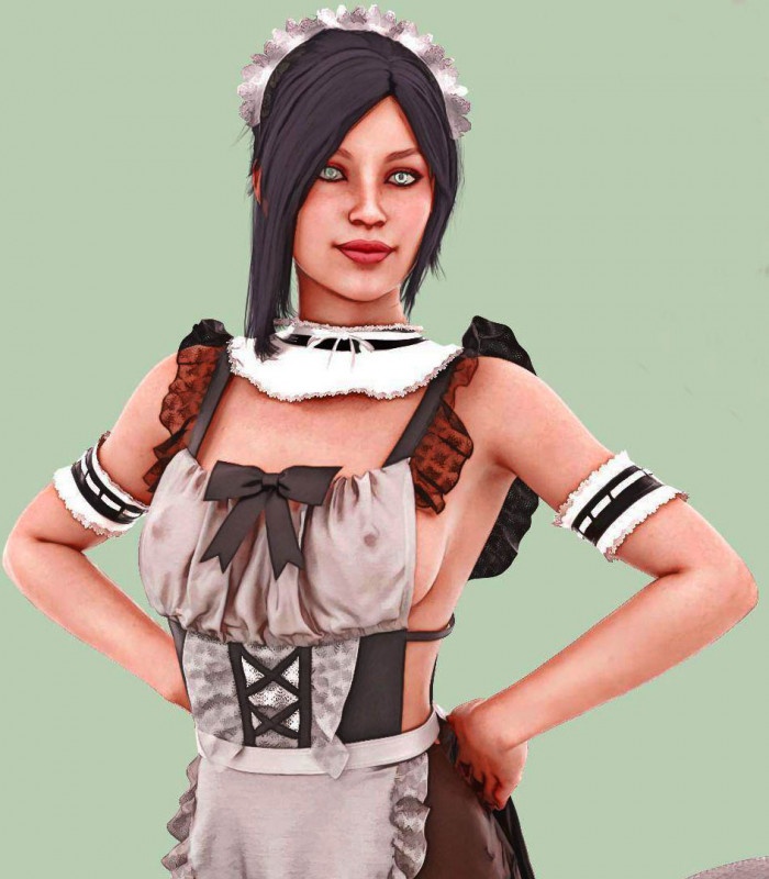 3D  GoldenDawn - A Better Life as a Maid