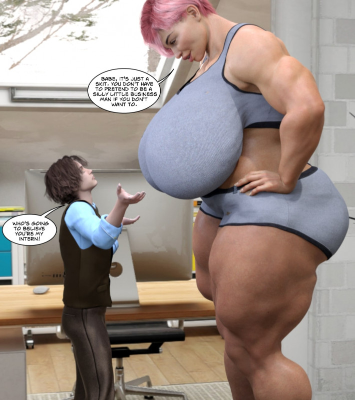 3D  Bacchuscomics - Lola: Large and In-Charge