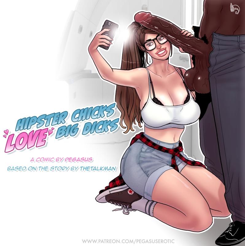 Pegasus - Hipster Chicks Love Big Dicks + White Alt version