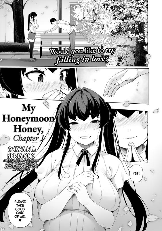 [Sakamata Nerimono] Ichinen Kanojo 1 | My Honeymoon Honey Ch. 1 [English]