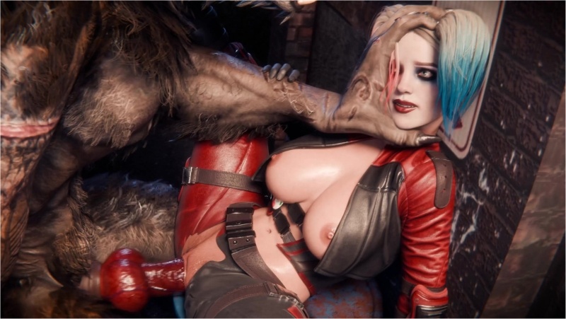 Harley Vs Werewolf [Rekin3D][NO WM]