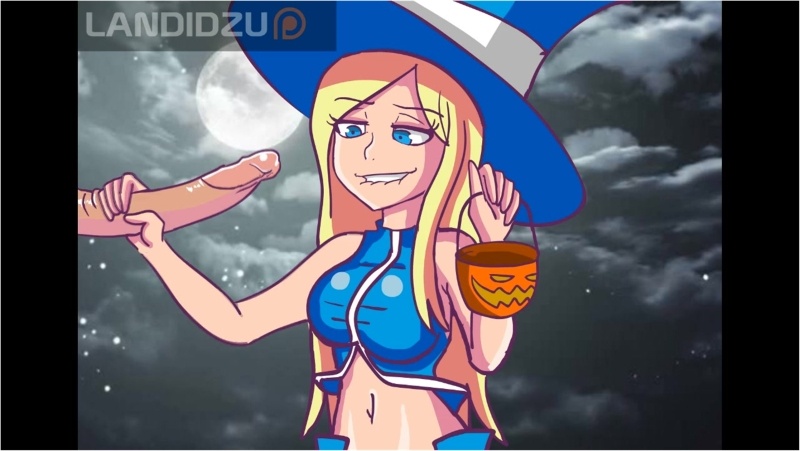 Lux handjob halloween | Landidzu