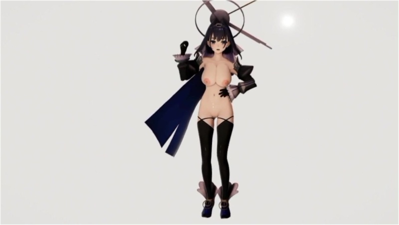 Ouro Kronii 【MMD R-18】 Hololive - Renai Circulation