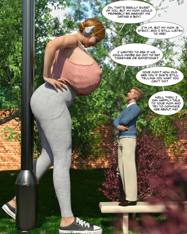 GiantPoser - Falling in love with a Goddess - Ongoing