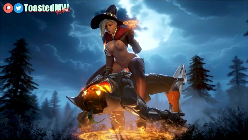 Mercy Riding Reaper's Hot Cock (PREVIEW)