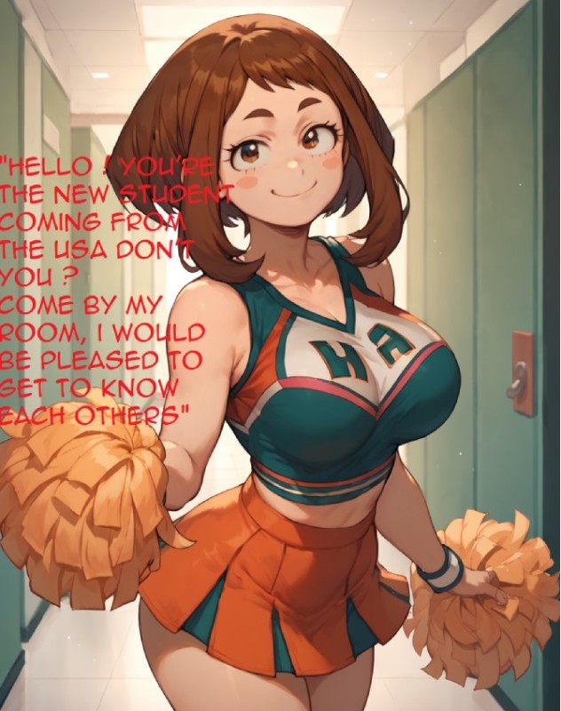 Ochako Uraraka X BBC - AI Generated