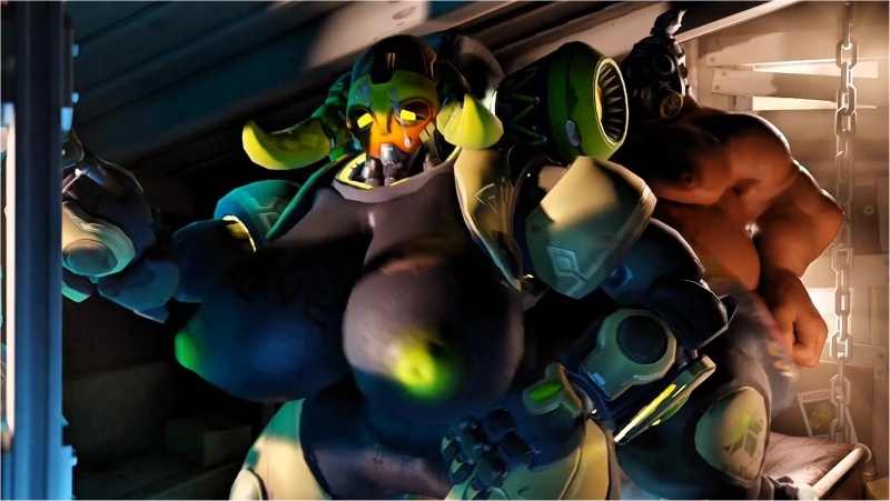 Orisa x Roadhog