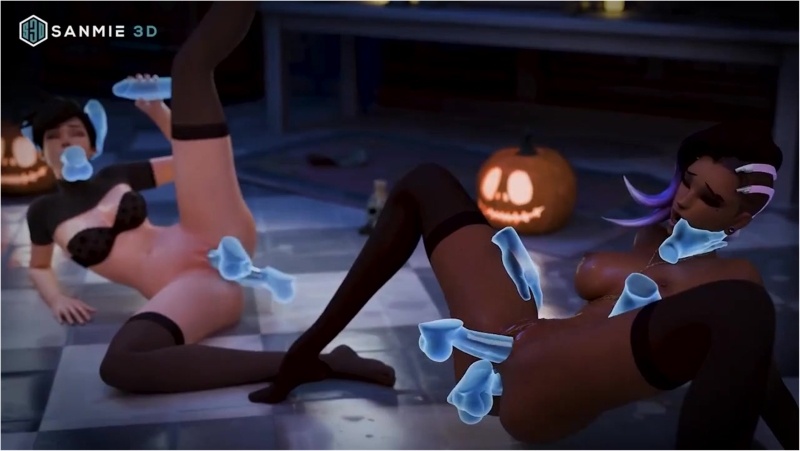 Overwatch Halloween Orgy