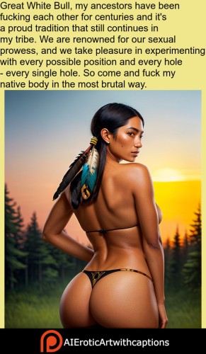 Bleached Native American Women Volume 14 - AI generated