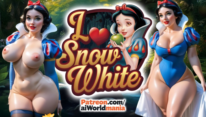 I love Snow White - Snow White loves Tentacles - AiWorldMania