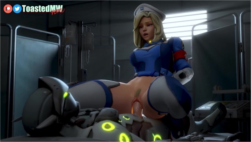 Mercy X Genji Cowgirl Sex (PREVIEW)