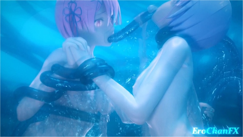 Rem and Ram underwater tentacles