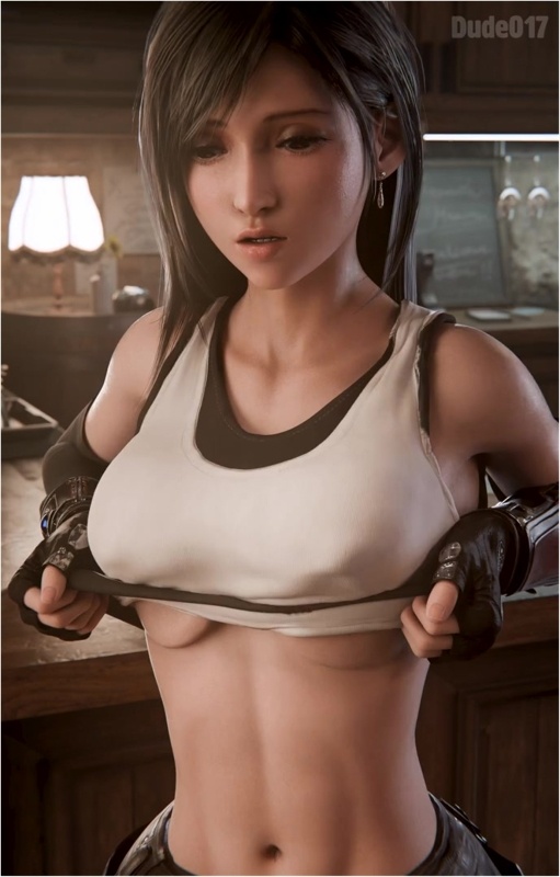 Tifa Lockhart tittydrop (Dude017) [4K]