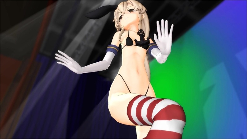 Shimakaze - Shake it [MMD R18] Mochi