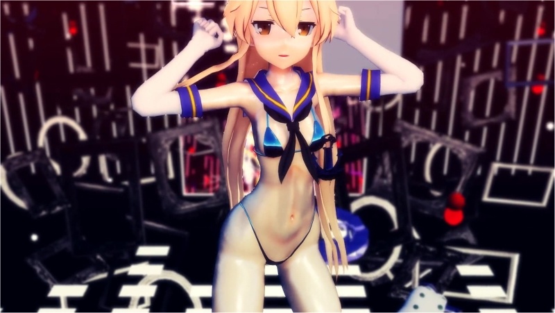 Shimakaze - ILLELLA [MMD R15] Hamselvish