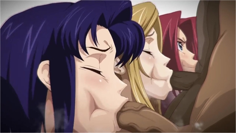 Code Geass girls giving head [Iwao178]