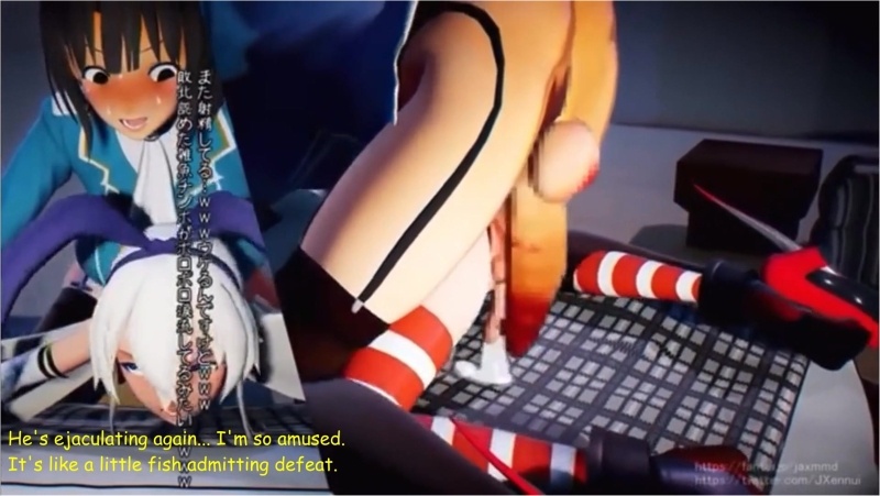 [subtitled] Women's Shimakaze-kun and tall Futanari Layers are reversed