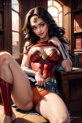 EugenericAI - Wonder Woman - AI Generated