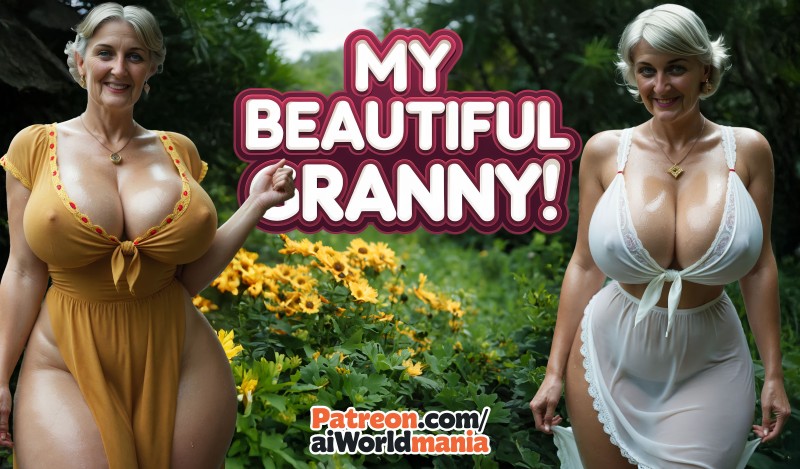 My Beautiful granny - What a naughty granny! - AI Generated