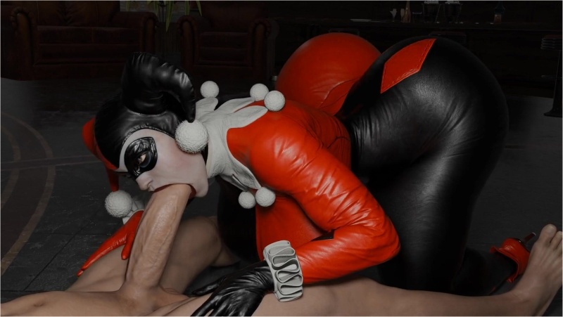 Harley Quinn Blowjob 2 [Dubush1ne34]