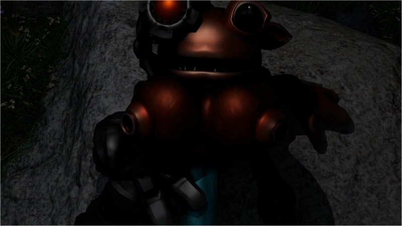 Grox Missionary at night [spore]