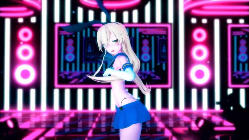 Shimakaze - DDD (EXID) [MMD R15] Hamselvish