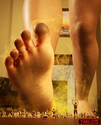 YariGTS - Giantess Smelly Feet